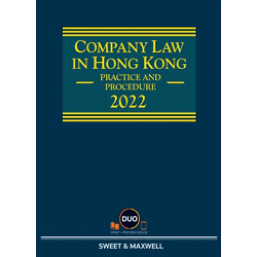 Company Law in Hong Kong – Practice and Procedure 2022 + Proview 